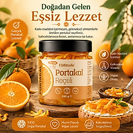 Portakal Reçeli 350 Gram