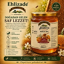 Doğal Süzme Bal 850 Gram