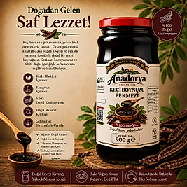 Doğal Keçiboynozu Pekmezi 900 Gram