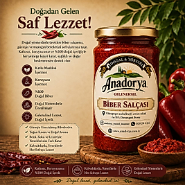 Yöresel Biber Salçası 600 Gram